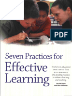 7 Practices For Effective Learning McTighe 2005