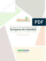 El valor nutricional de recursos forrajeros de Colombia- Sistema de información