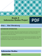 Grade 4 Indonesian Studies Project