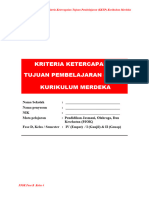 KKTP Kurikulum Merdeka