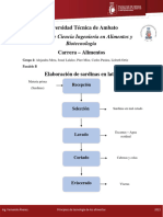 Diagrama de Flujo Sardinas