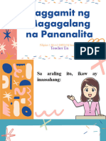 Q2 W2 FILIPINO 1 Paggamit NG Magagalang Na Pananalita