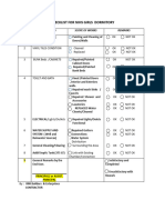 CHECKLIST Girls Dormitory - 2