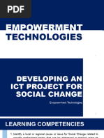 Empowerment: Technologies