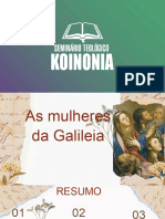 As Mulheres Da Galileia