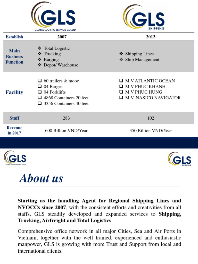 GLS Logistics and Depot Overview in HCM | PDF | Ho Chi Minh City ...