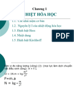 HLy1-Ch 1 - Nhiet Hoa Hoc (PPTX) - 2024 To SV