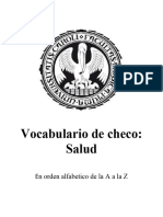 Check To Spanish Vocabulary
