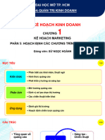 Chuong 1 - Phan 5 - Hoach Dinh Cac Chuong Trinh Marketing