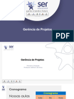 Webaula Gerenciamento de Projetos - Unidade I - 20241 - Gestões