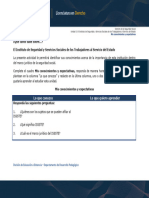 ¿Qué Tanto Sabe Sobre ? El Instituto de Seguridad y Servicios Sociales de Los Trabajadores Al Servicio Del Estado