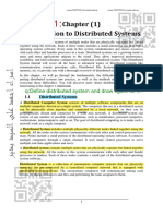 Chapter (1) Introduction To Distributed Systems: Q:define Distributed System and Draw Figure For It?