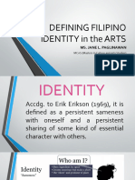 Defining Filipino Identity
