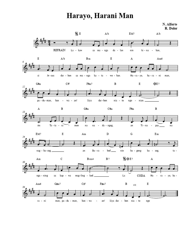 Harayo, Harani Man | PDF
