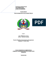 Penyusunan Rka Pelayanan Publik