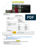 Guideline & Reminder Praktikum Fisiologi Olahraga