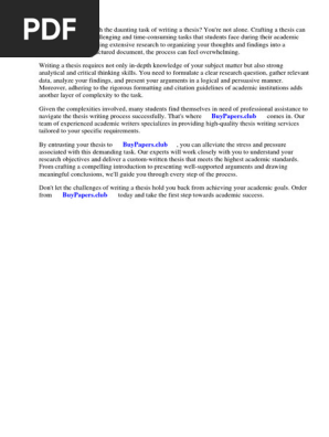 Example of a Scientific Research Paper Introduction