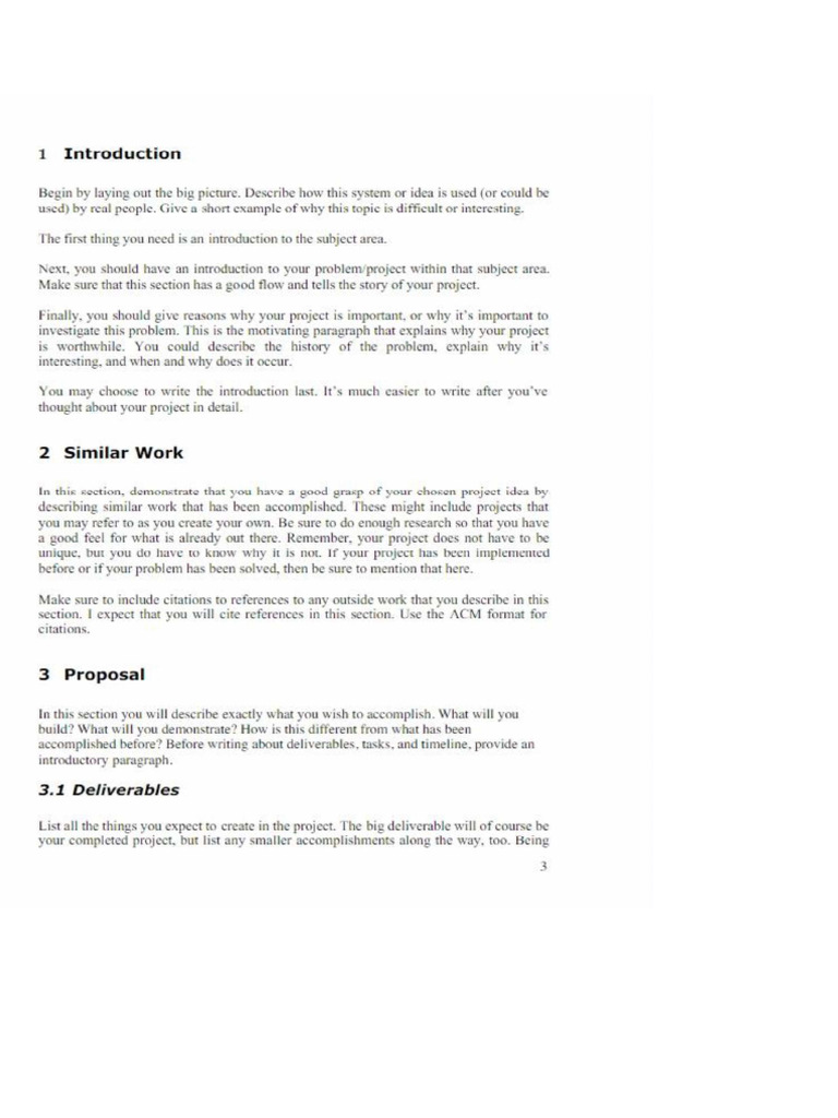 Software Proposal Template 2nd and 3rd Page | PDF