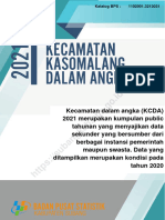 Kecamatan Kasomalang Dalam Angka 2021