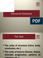 Discourse Grammar-1