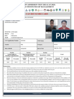 Cat 2023 Score Card: Common Admission Test 2023 (Cat 2023) Indian Institutes of Management