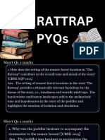 The Rattrap Pyqs