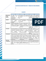 Rúbricas de Evaluación de Escritura de 1° - 5°