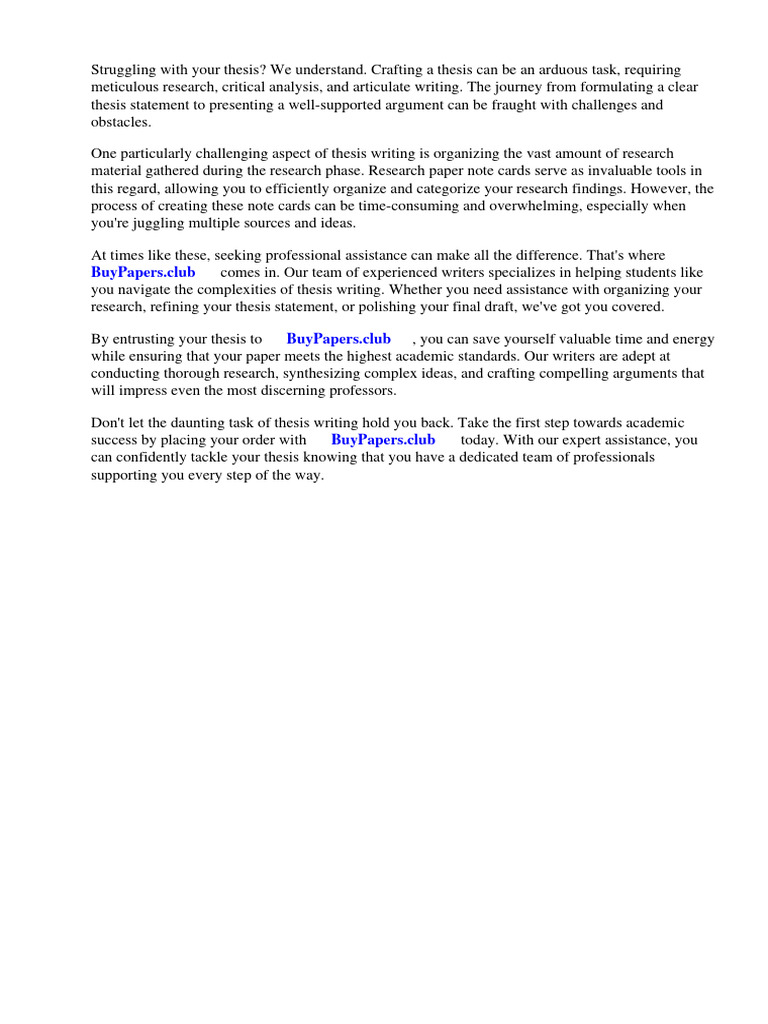 Research Paper Note Cards PDF