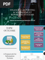 AIS255 CH 8 Financial Reporting & Management Reporting Systems