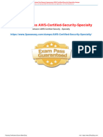 Amazon Passleader Aws-Certified-Security-Specialty PDF Exam 2023-Jul-02 by Samuel 195q Vce