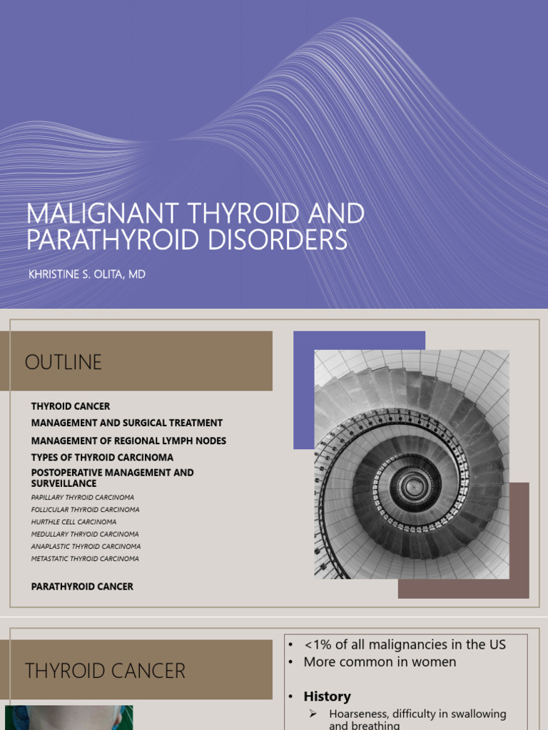 002 - Malignant Thyroid and Parathyroid Disorders (For PDF | PDF ...