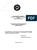 Tesis Sobre Analisis de Estados Financieros