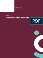 Bulletin 3 Closure of Bank Accounts Final 30.01.2018
