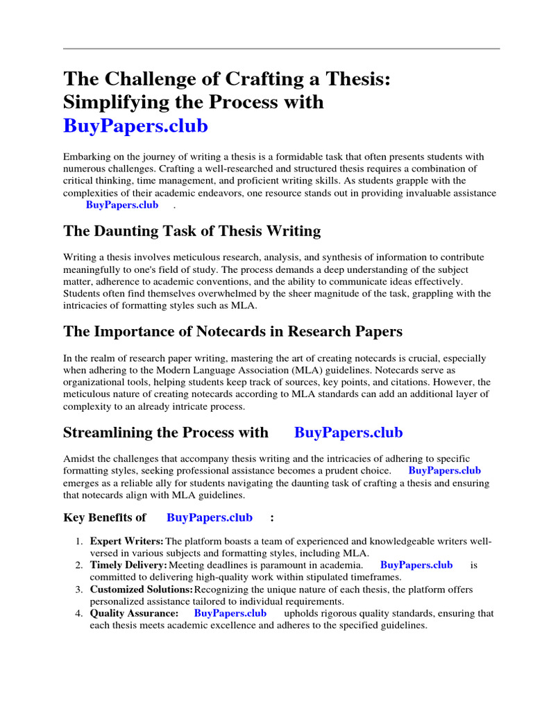 How To Make Notecards For Research Paper Mla PDF Citation