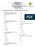 Soal Bahasa Arab Pas Genap Kelas Xii