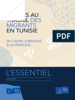 1-1 Laccès - Au - Travail - Des - Migrants - en - Tunisie - Terre - Dasile - Tunisie