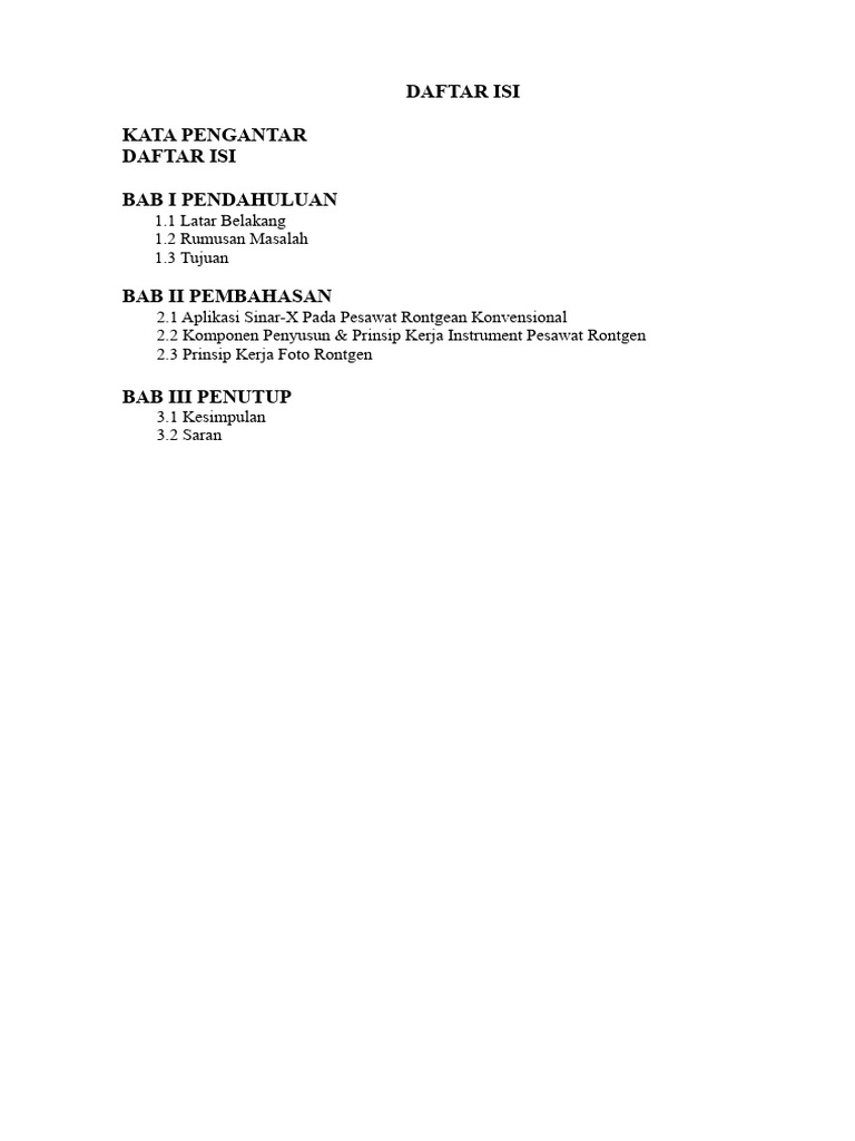 Aplikasi dan Prinsip Kerja Pesawat Rontgen | PDF | Metode & Bahan Ajar ...