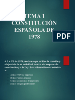 Tema 1 Constitución Española de 1978