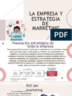 La Empresa y La Estrategia Del Marketing