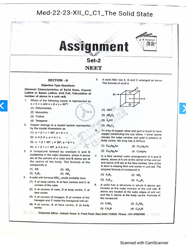 Solid State Solutions Part 2 | PDF