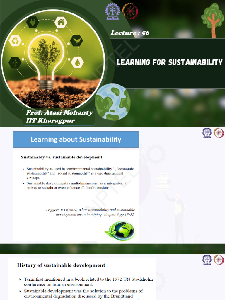 Education for Sustainable Development | PDF | Sustainability ...