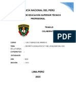 Policía Nacional Del Perú: Escuela de Educación Superior Técnico Profesional