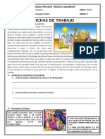 Fichas de Aplicación de La Fe de Dios - 5to