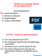 Une Hypercalcémie Est Suspecte Devant Tous Ces Signes Sauf 1