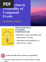 2023 2024 Introduction To Probability of Compound Events For Students Activity