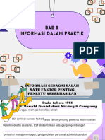 Informasi Dalam Praktik