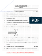 AP SSC Physics Model Paper 1