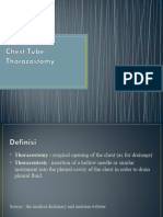 Chest Tube Thoracostomy