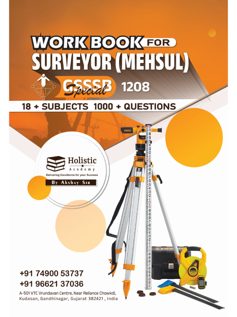 Work Book For Surveyor Pdf