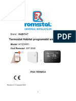 Termostat WIFI WT20